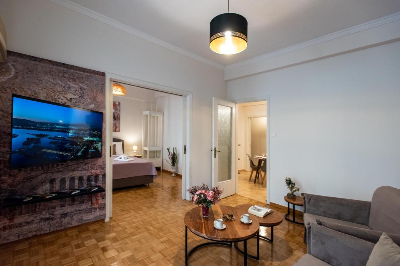 Blue Ark Gate To History Apartment Athens Ngoại thất bức ảnh